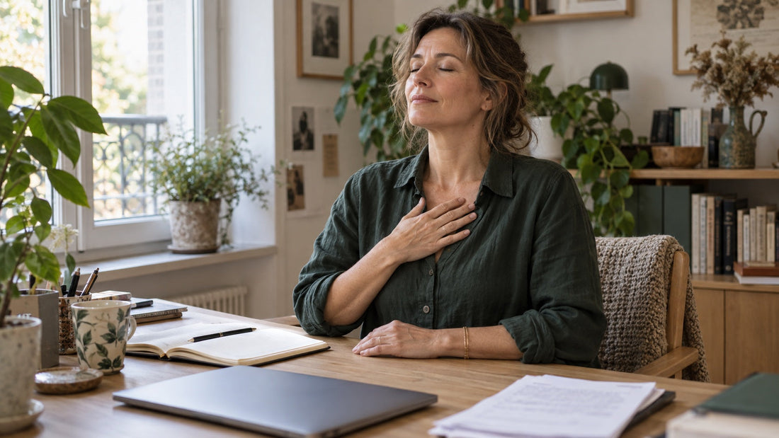 Exercices de respiration simples pour revenir au calme